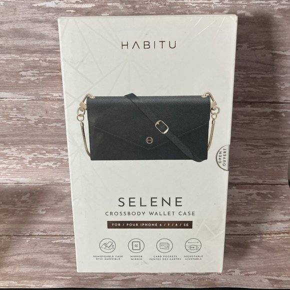 Habitu Other - Habitu - Selene Crossbody Wallet Case - iPhone 6/7/8/SE - SEALED